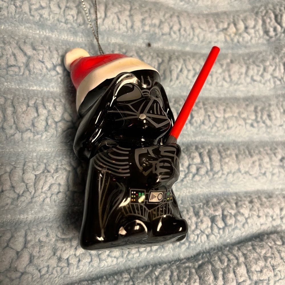 Disney‎ Black and Red Darth Vader Holiday Ornament